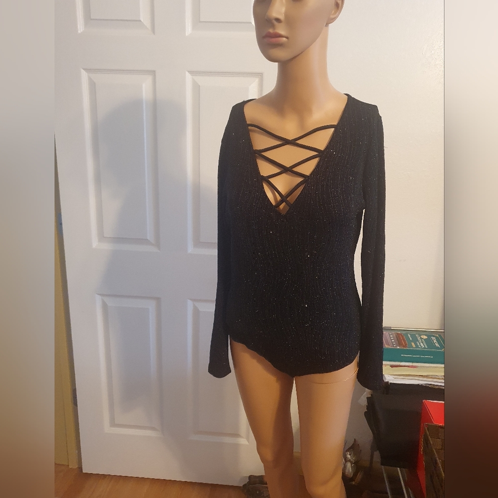 Charlotte Russe Sparkling body suit